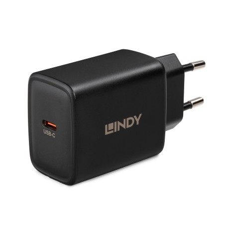 Lindy 73448 cargador de dispositivo móvil Universal Negro Corriente alterna Carga rápida Interior