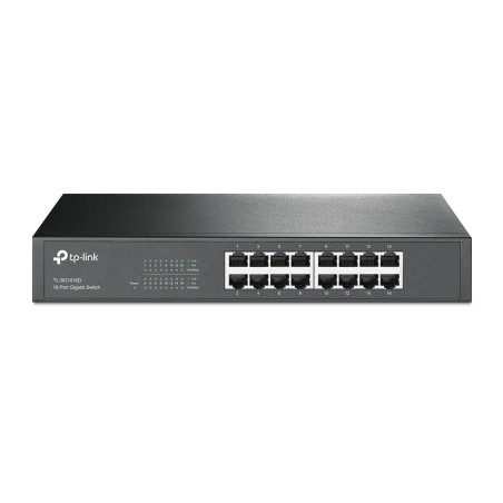 TP-Link TL-SG1016D switch No administrado L2 Gigabit Ethernet (10 100 1000) Negro