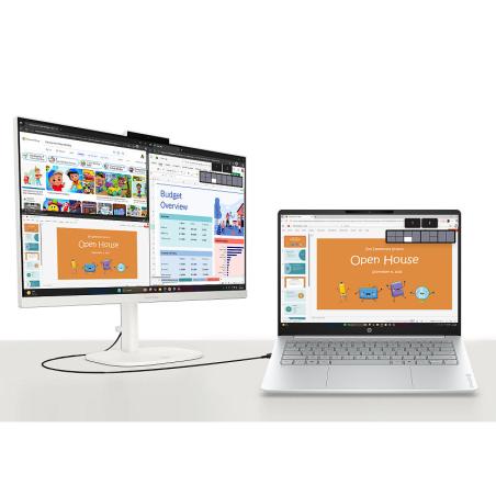 E1UJ0EA All-in-One PC 40 68,6 cm (27") 1920 x 1080 Pixeles 16 GB LPDDR5-SDRAM 512 GB SSD FreeDOS Wi-Fi 6 (802.11ax) Blanco