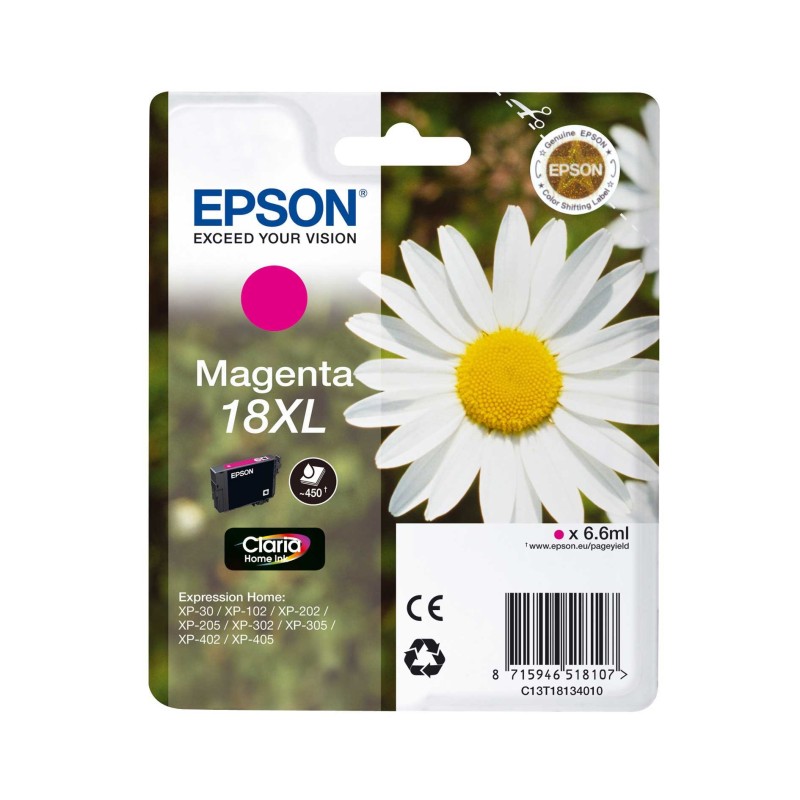 Epson Daisy Cartucho 18XL magenta
