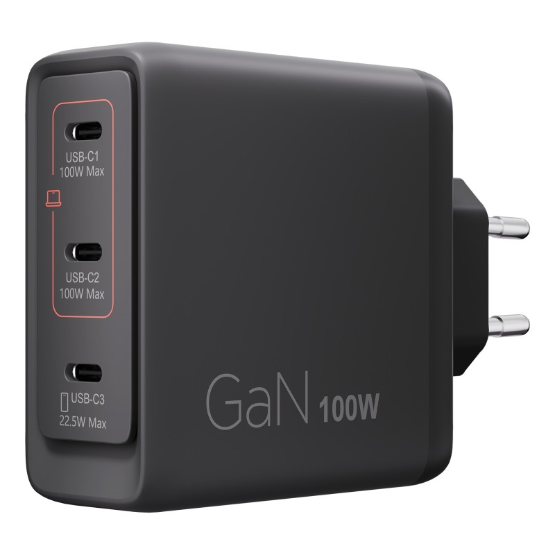 Lenovo G0A6100BEU cargador de dispositivo móvil Universal Negro Corriente alterna Carga rápida Interior