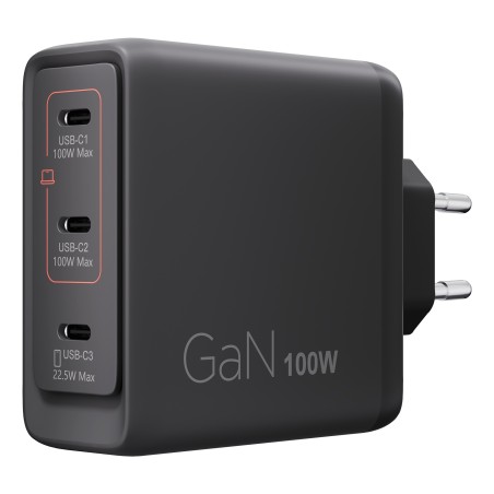 Lenovo G0A6100BEU cargador de dispositivo móvil Universal Negro Corriente alterna Carga rápida Interior