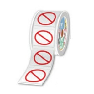 Brother LTZ12050FBAN cinta para impresora de etiquetas Rojo sobre blanco