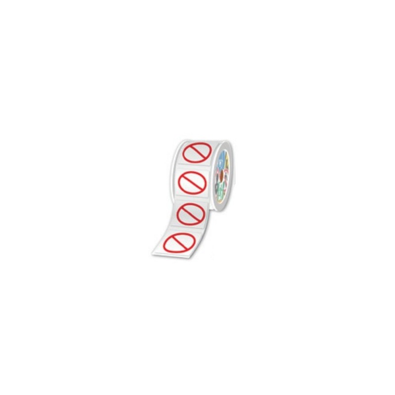 Brother LTZ12050FBAN cinta para impresora de etiquetas Rojo sobre blanco