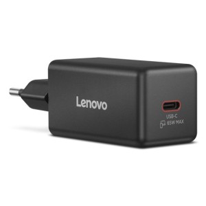 Lenovo G0A665WBEU cargador de dispositivo móvil Universal Negro Corriente alterna Carga rápida Interior