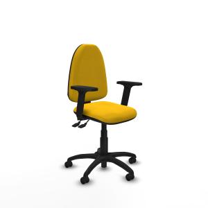 Aına AS bali amarillo brazos 2D base poliamida ruedas engomadas 50mm
