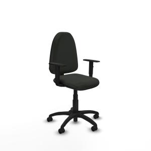 Aına CP bali negro brazos 1D base poliamida ruedas engomadas 50mm