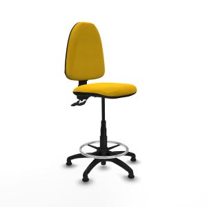 Taburete Aına CPDM bali amarillo base poliamida topes