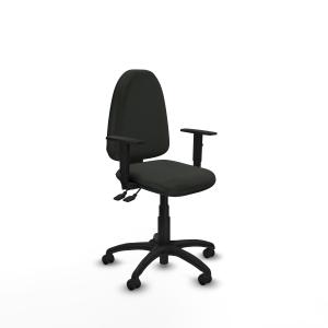 Aına AS bali negro brazos 1D base poliamida ruedas engomadas 50mm