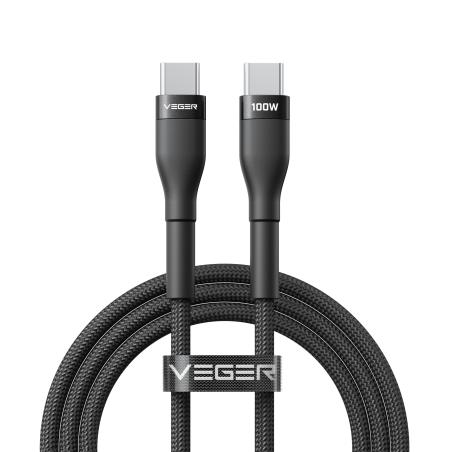 CC05 cable USB USB 2.0 1,5 m USB C 100 W Negro
