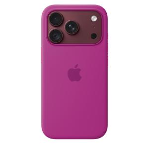 Funda de silicona con MagSafe para el iPhone 18 Pro - Magenta