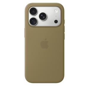 Funda de silicona con MagSafe para el iPhone 18 Pro - Verde oliva