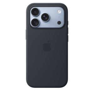Funda de silicona con MagSafe para el iPhone 18 Pro - Azul marino