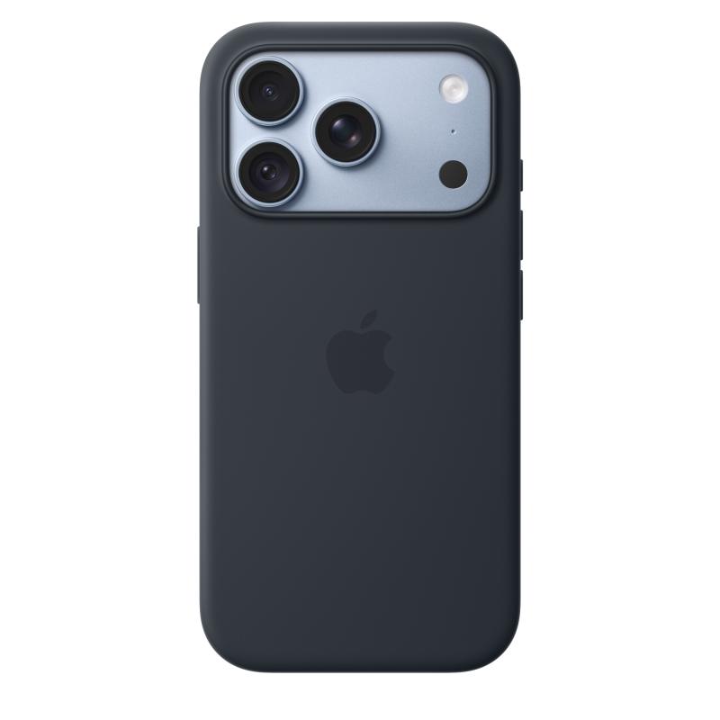 Funda de silicona con MagSafe para el iPhone 18 Pro - Azul marino
