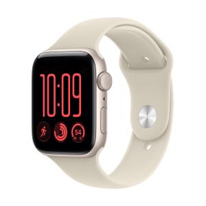 Watch SE (3nd generation) SE 3 (GPS) - Caja de aluminio en blanco estrella de 44 mm - Correa deportiva color arena - Talla S/M
