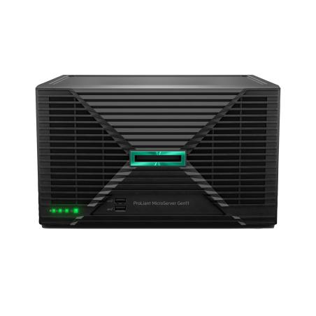 ProLiant MicroServer Gen11 6325P 3.5GHz 4c 1P 2x16GB-U 4LFF-NHP 1x180W PS EU Server