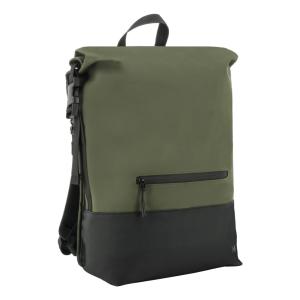 070006 maletines para portátil 40,6 cm (16") Mochila Negro, Caqui