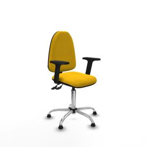 Aına CPDM bali amarillo brazos 2D base cromada topes