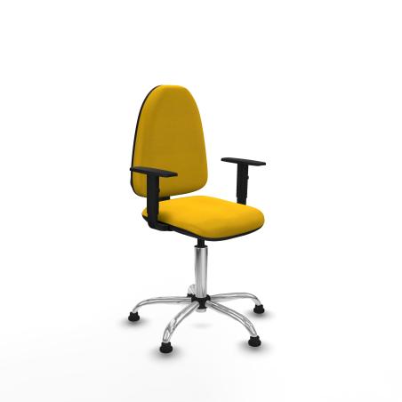 Aına CP bali amarillo brazos 1D base cromada topes