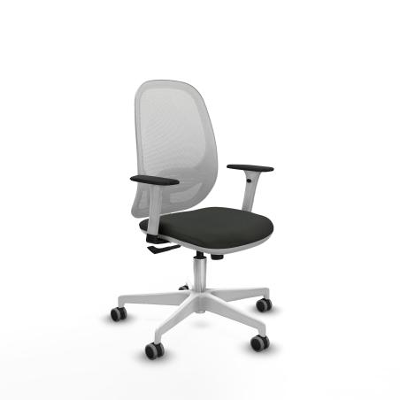 Cilanco blanca sincro malla blanca bali negro brazos 1D base blanca ruedas 65mm engomadas