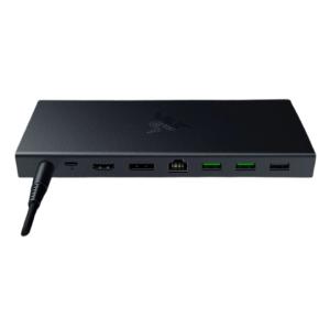 USB 4 Dock Alámbrico USB4 Negro