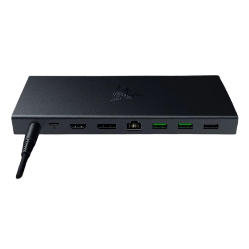 USB 4 Dock Alámbrico USB4 Negro