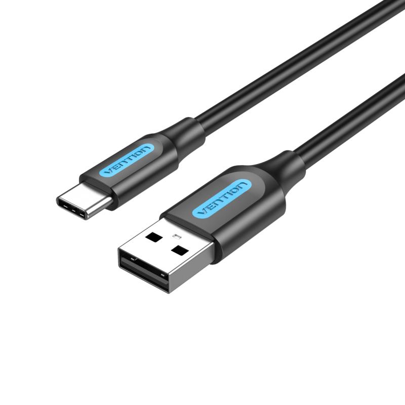 Cable USB 2.0 Tipo-C COKBH/ USB Macho - USB Tipo-C Macho/ 2m/ Gris