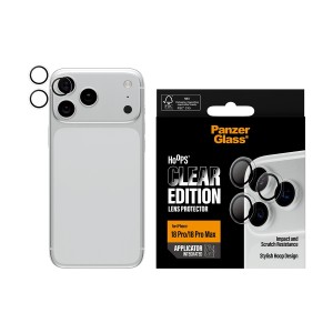 PanzerGlass ® Hoops® Camera Lens Protector Transparent iPhone 18 Pro | 18 Pro Max Protector de pantalla 1 pieza(s)