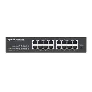 Zyxel GS1100-16 No administrado Gigabit Ethernet (10 100 1000) Negro