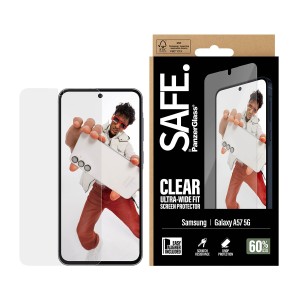 PanzerGlass SAFE. by ® Screen Protector Samsung Galaxy A57 5G | Ultra-Wide Fit w. EasyAligner Protector de pantalla 1 pieza(s)