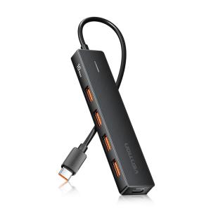 CHJBB hub de interfaz USB 3.2 Gen 2 (3.1 Gen 2) Type-C 10000 Mbit/s Negro