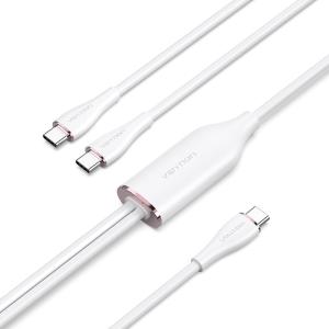 CTMPG cable USB USB 2.0 0,5 m USB C 2 x USB C 0,48 Gbit/s Blanco