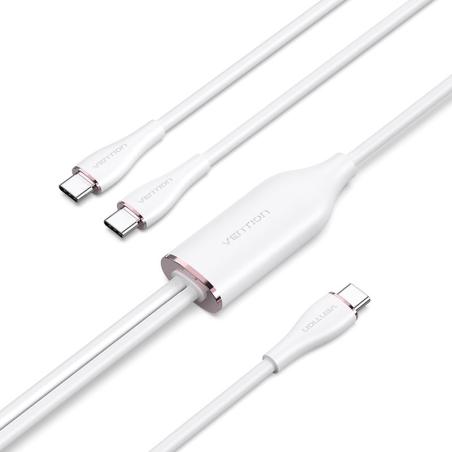 CTMPG cable USB USB 2.0 0,5 m USB C 2 x USB C 0,48 Gbit/s Blanco