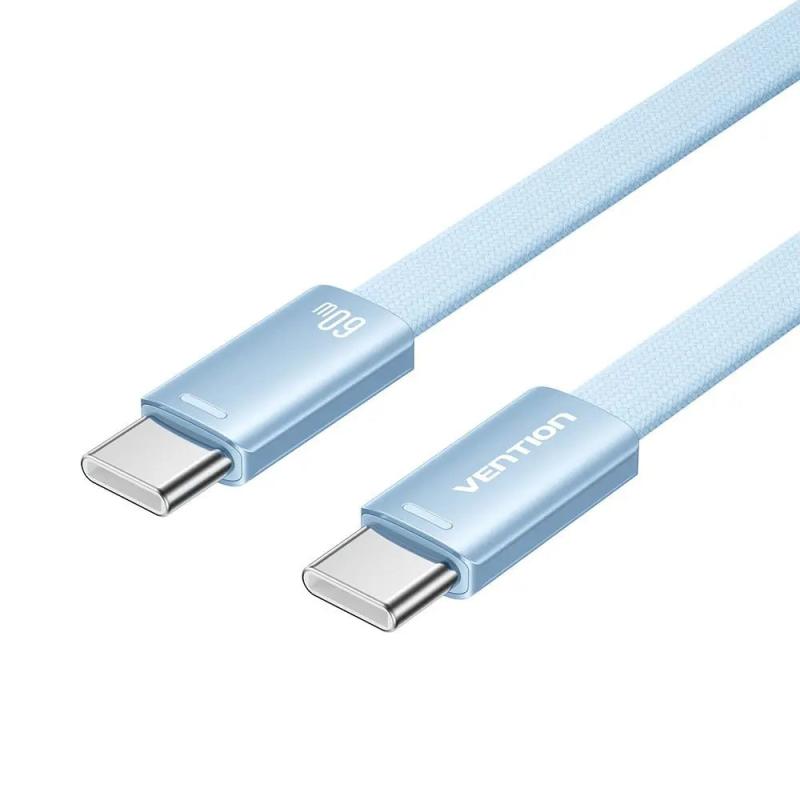 TRZSH cable USB USB 2.0 2 m USB C 480 Gbit/s 60 W Azul