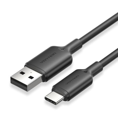 CTQBF cable USB USB 2.0 1 m USB A USB C 0,48 Gbit/s 60 W Negro