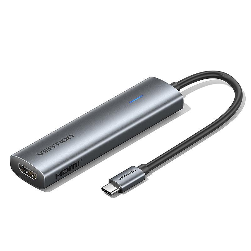 TGGHB base para portátil y replicador de puertos Alámbrico USB 3.2 Gen 1 (3.1 Gen 1) Type-C Gris