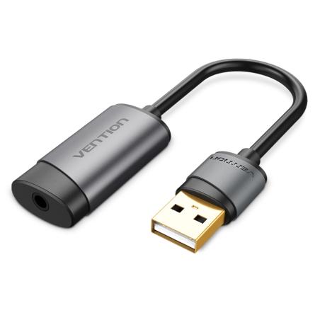 Tarjeta de Sonido CDJHB/ USB Macho - Jack 3.5 Hembra
