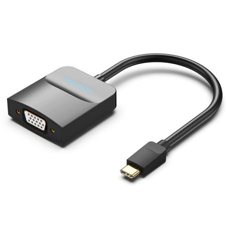 Adaptador USB Tipo-C TDDBB/ USB Tipo-C Macho - VGA Hembra