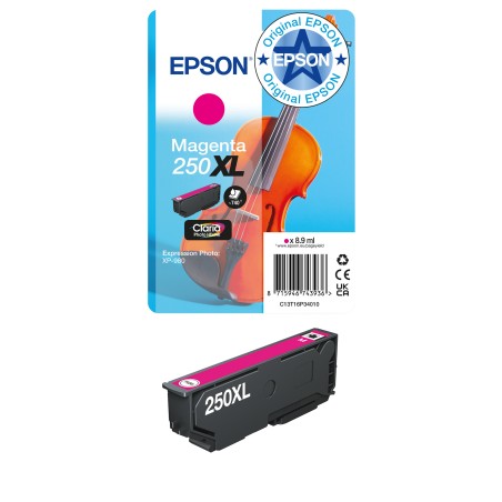 Epson Pack individual de tinta Claria Photo HD 250XL Violin magenta