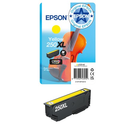Epson Tinta individual Claria Photo HD 250XL Violin amarillo