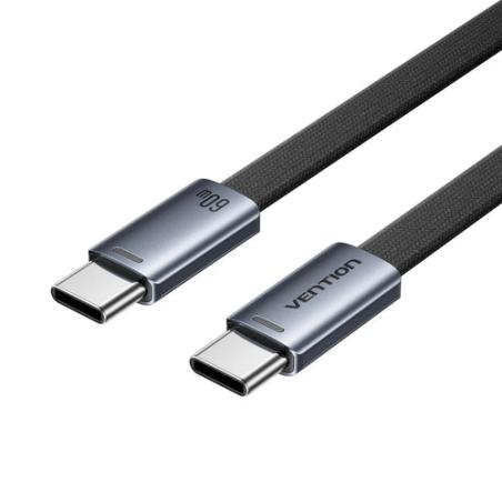 TRZBH cable USB USB 2.0 2 m USB C 480 Gbit/s 60 W Negro