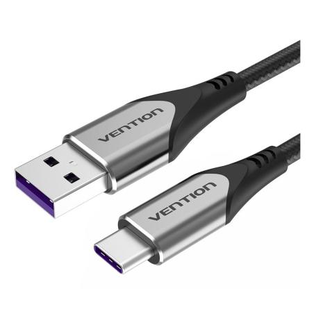COFHI cable USB USB 2.0 1,5 m USB C USB A 0,48 Gbit/s Negro, Gris