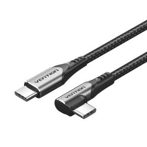 TRAHG cable USB USB 2.0 1,5 m USB C 0,48 Gbit/s 60 W Negro, Acero inoxidable