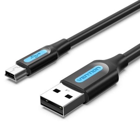 Cable USB 2.0 COMBG/ USB Macho - MiniUSB Macho/ 1.5m/ Negro