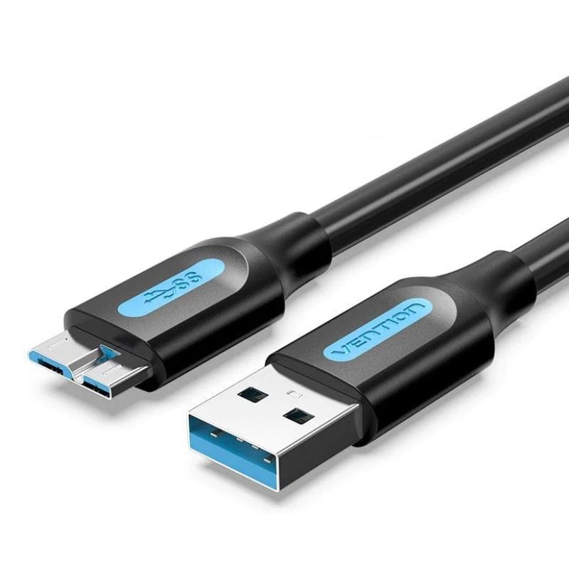 COPBI cable USB USB 2.0 3 m USB A Micro-USB B Negro
