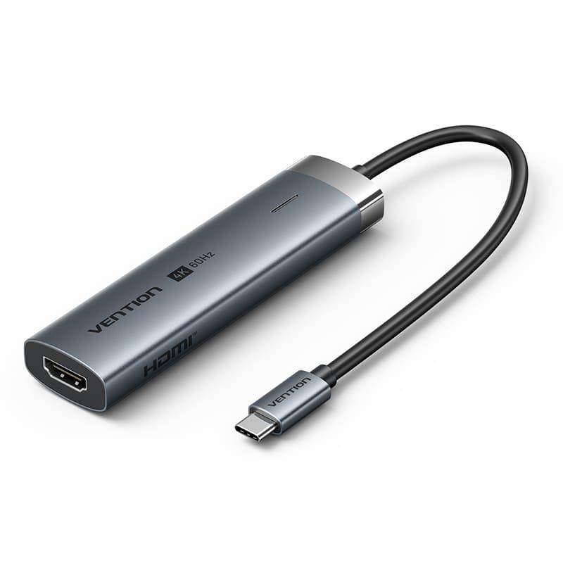 TGMHB base para portátil y replicador de puertos Alámbrico USB 3.2 Gen 1 (3.1 Gen 1) Type-C Gris