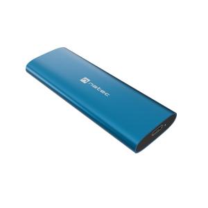 RHINO M.2 NVME LITE Caja externa para unidad de estado sólido (SSD) Azul