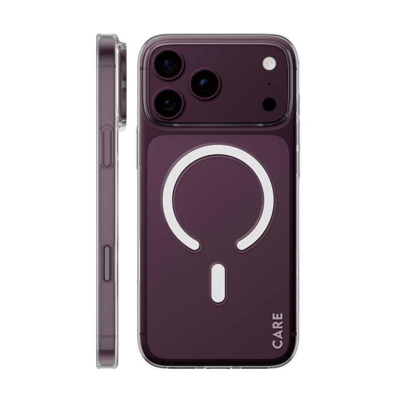 PanzerGlass CARE™ by ® SL1M Case Transparent w. MagSafe iPhone 18 Pro Max | 17 Pro Max funda para teléfono móvil Transparente