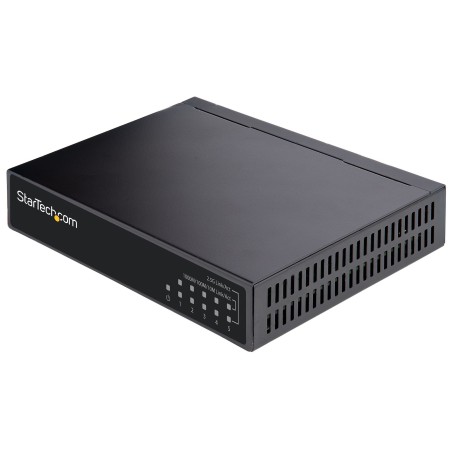 StarTech.com Switch Conmutador de Red Ethernet no Gestionado de 2,5G - Gigabit de 5 Puertos no Gestionado 2.5GBASE-T - de