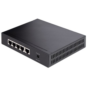 StarTech.com Switch Conmutador de Red Ethernet no Gestionado de 2,5G - Gigabit de 5 Puertos no Gestionado 2.5GBASE-T - de